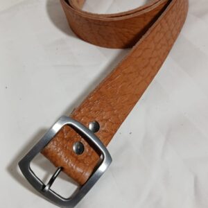 Cinturón Vaqueta Grabada